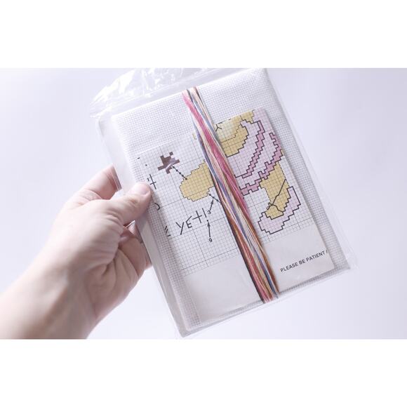 Sunset, Counted Cross, Stitch, Cotton, Ballerina, Teddy Bear, God Isnt Finished - Picture 2 of 3